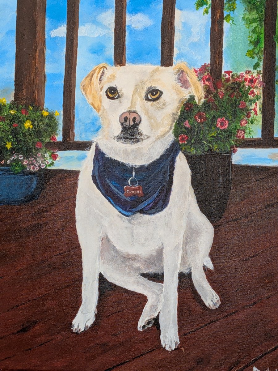 The painting