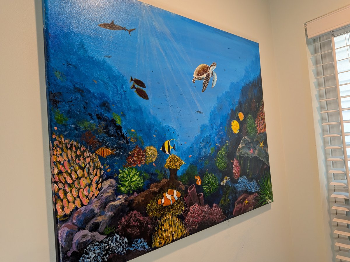 The painting